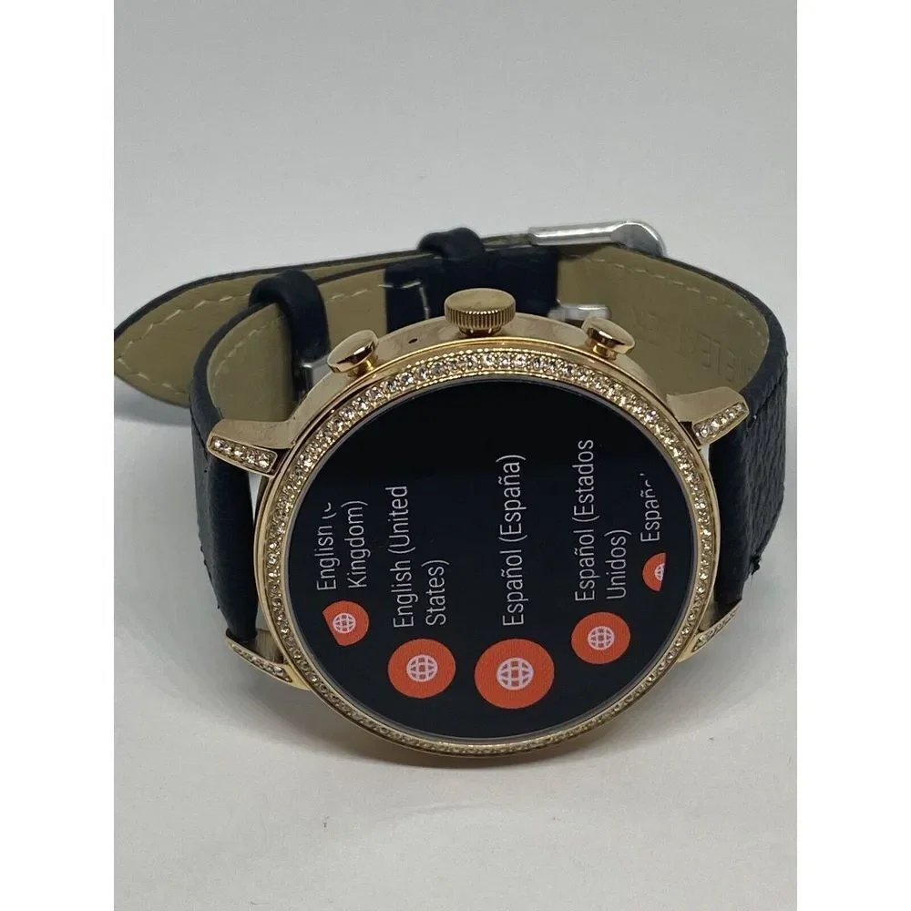 Fossil Gen 4 Authentic Digital Dial Smart Watch Custom Band FTW6011 AB434